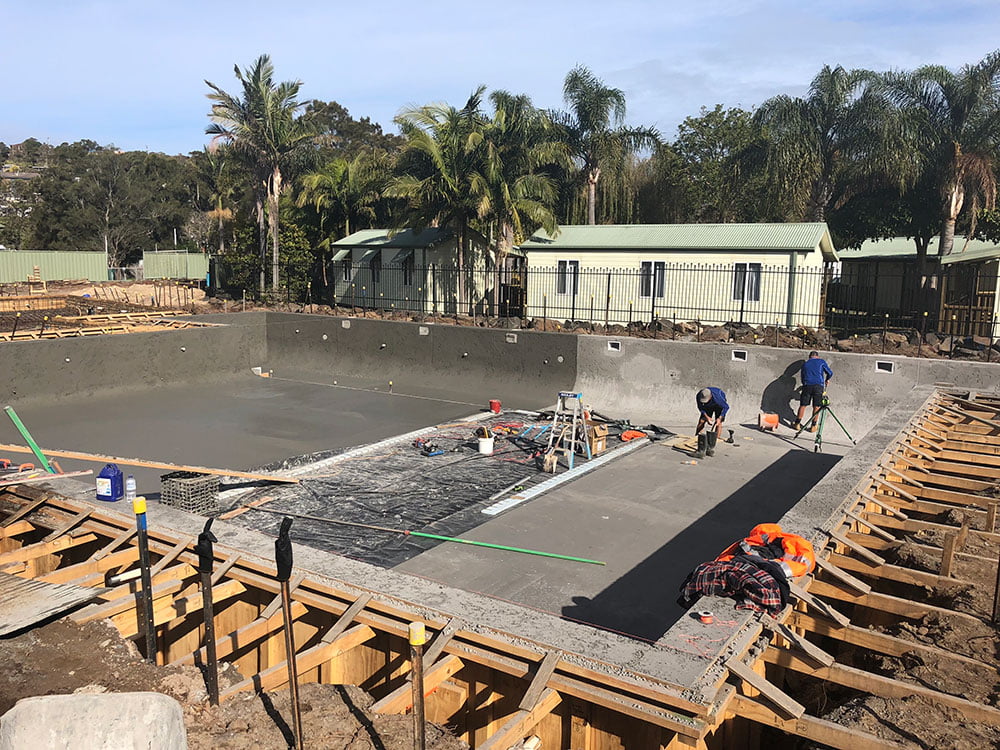 Luxury Design Construct of Concrete Swimming Pools